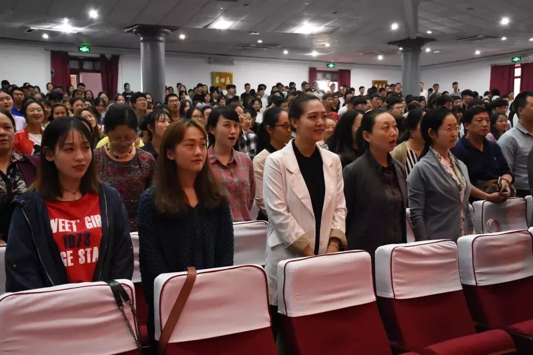 河南大学欧亚国际学院举行2019级新生开学典礼